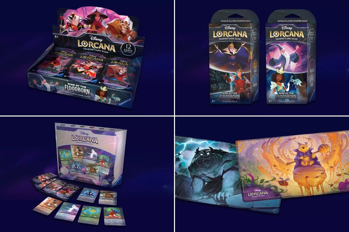 Disney Lorcana Rise of the Floodborn Trésor des Illumineurs jeu cartes