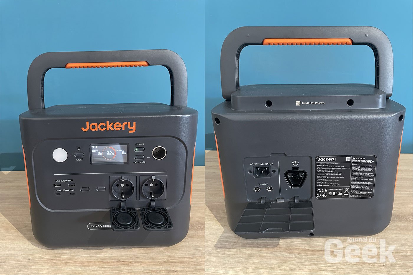 Jackery Générateur solaire 1000 Pro Premium : le générateur portable qui se  recharge au soleil aussi vite que sur une prise