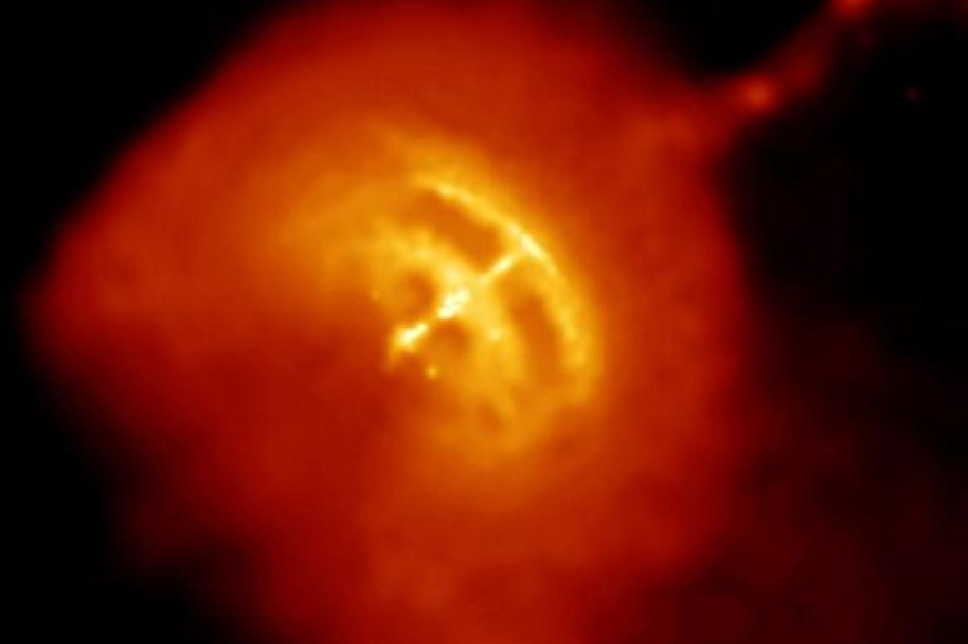 Le pulsar de Vela vu par le télescope Chandra