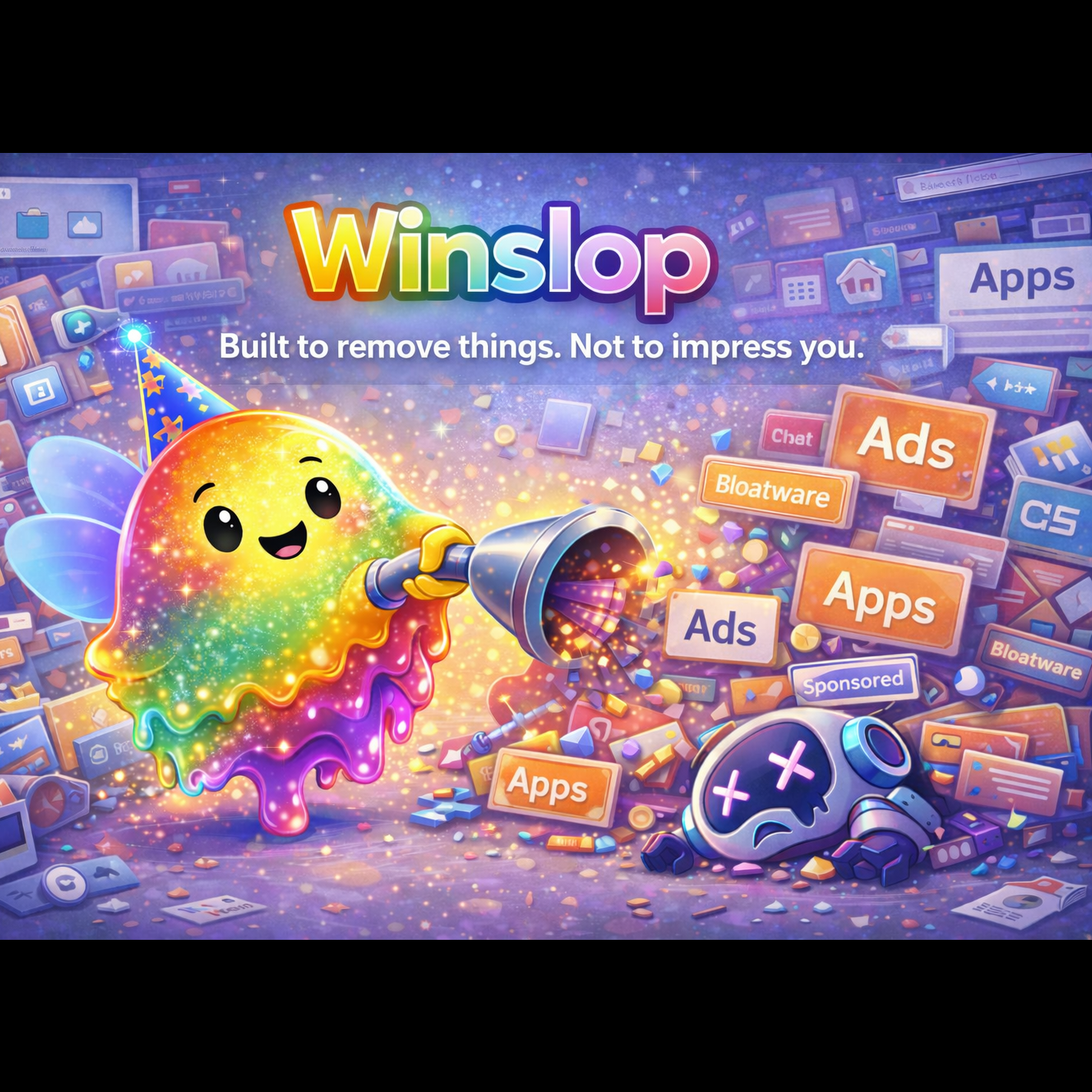 Winslopr (Windows Slop Remover)