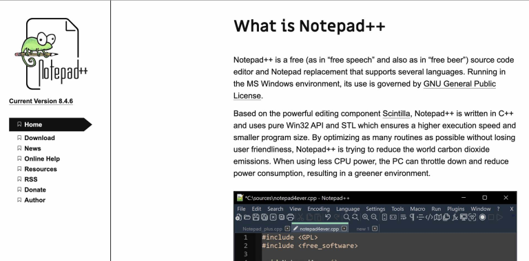 Télécharger Notepad++ - Windows, Web | La bibliothèque de logiciels à ...