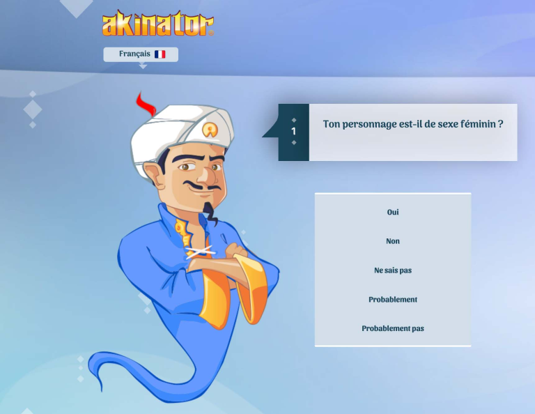 Télécharger Akinator - Web, iOS, Android | La bibliothèque de logiciels