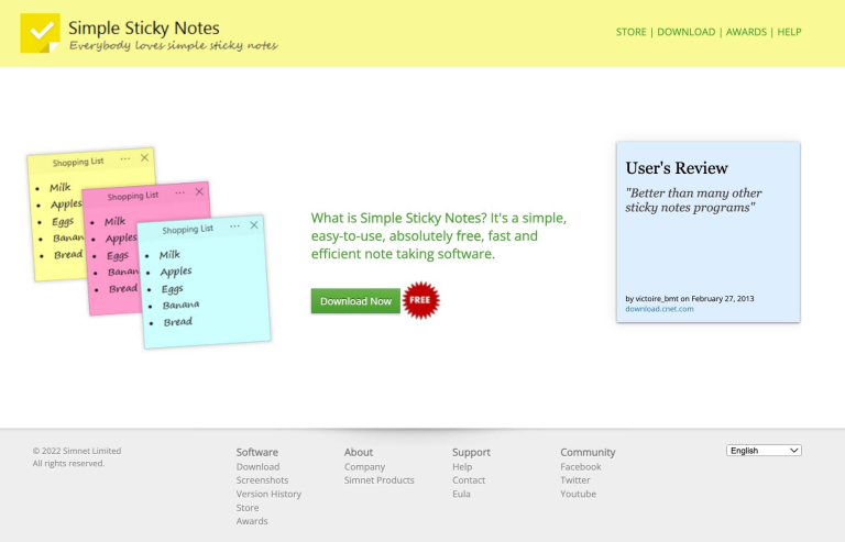 Télécharger Simple Sticky Notes - Windows, Web | La bibliothèque de ...