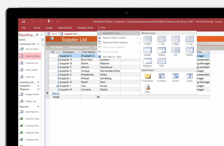 Microsoft Access Window Laballed Télécharger Microsoft Access - Windows, Mac | La bibliothèque de ...